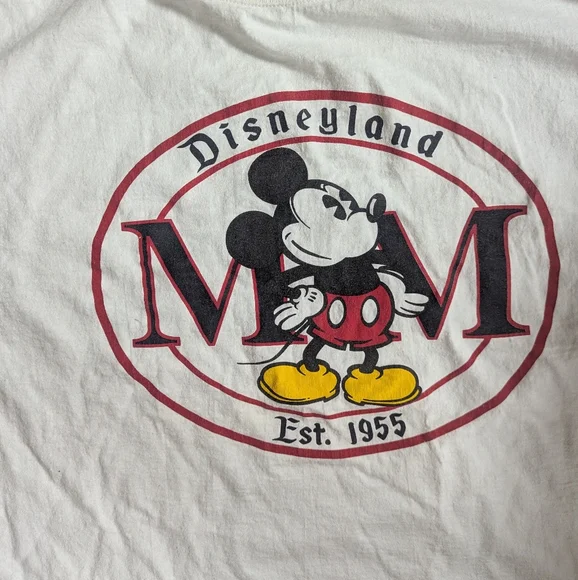 Mickey Mouse Vintage White T shirt - Picture 4 of 4